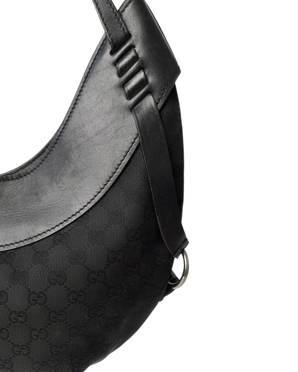 Gucci Halfmoon Bag Schwarz Monogram