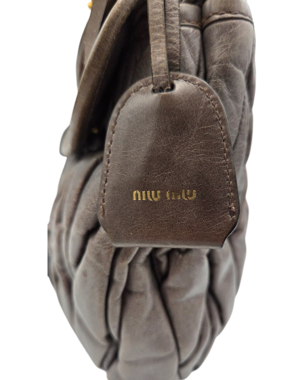 Miu Miu Matelasse Coffer Bag