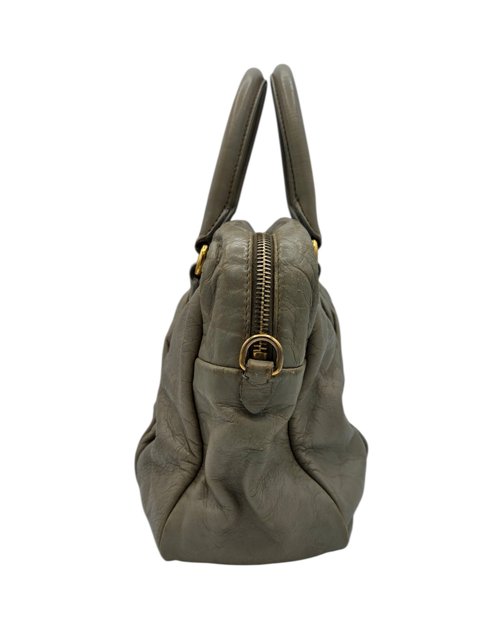 Miu Miu Crossbody Tasche Grau