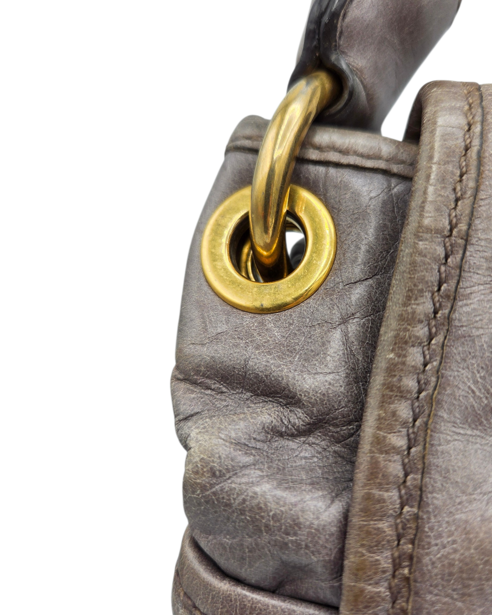 Miu Miu Matelasse Coffer Bag