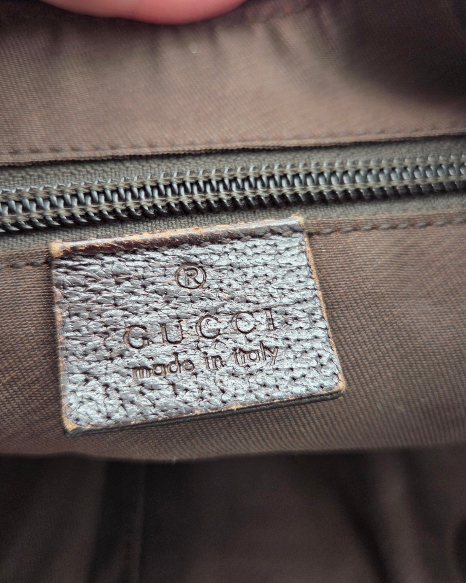 Gucci GG Canvas Hobo Bag Braun