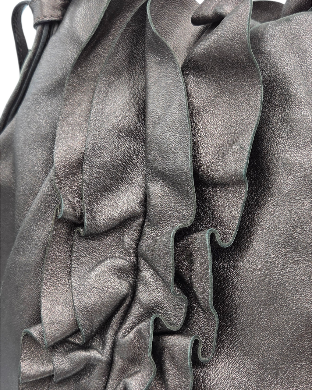 Prada Ruffle Shoulder Bag