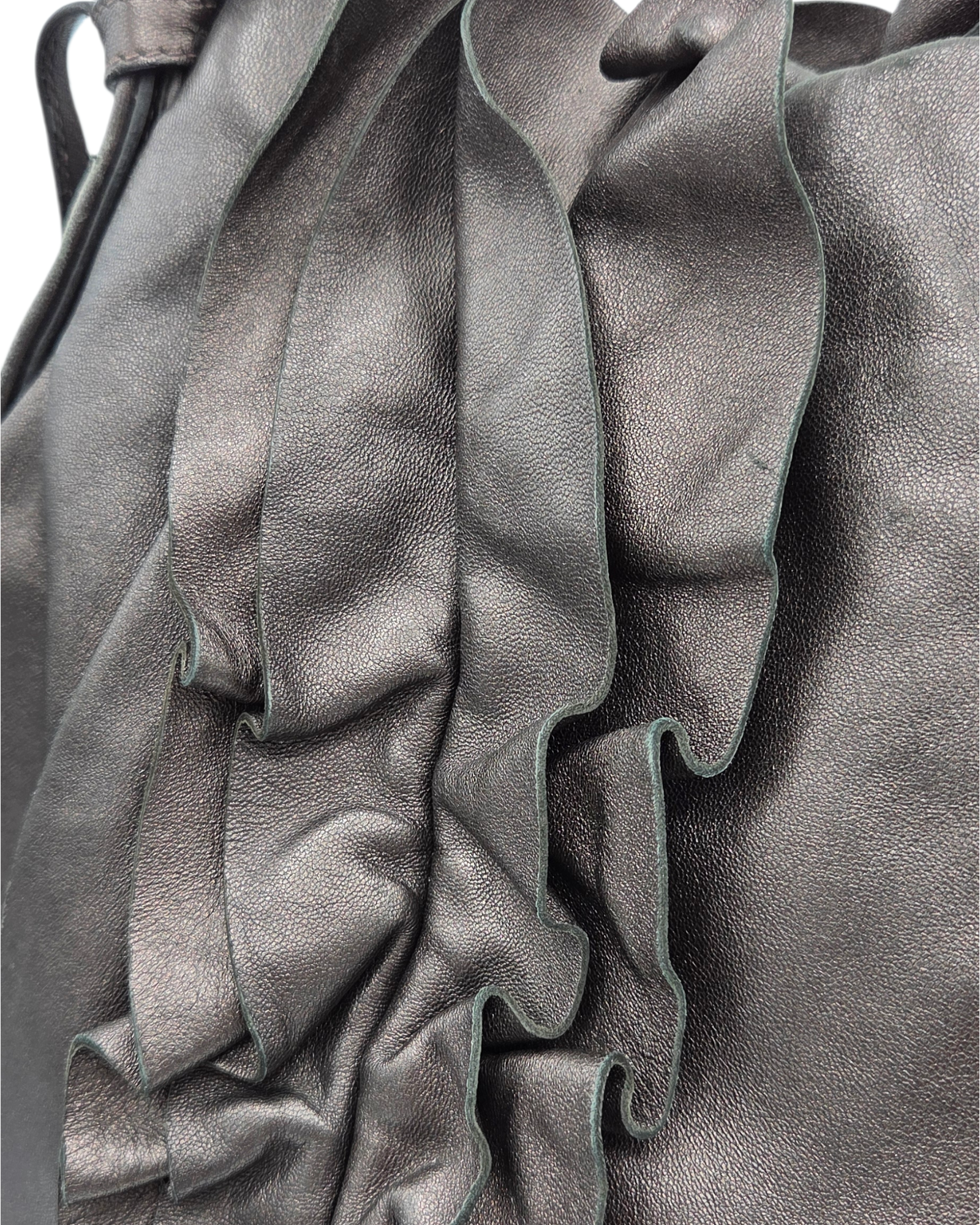 Prada Ruffle Shoulder Bag