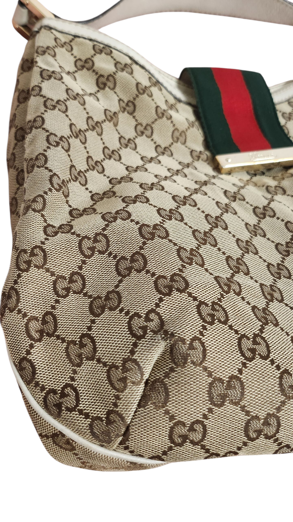 Gucci Canvas Hobo Bag