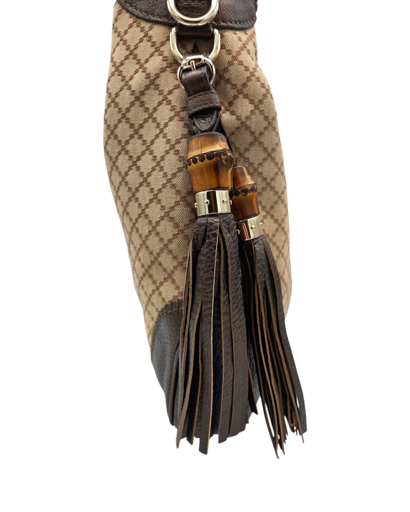 Gucci Canvas New Jackie Diamant Groß