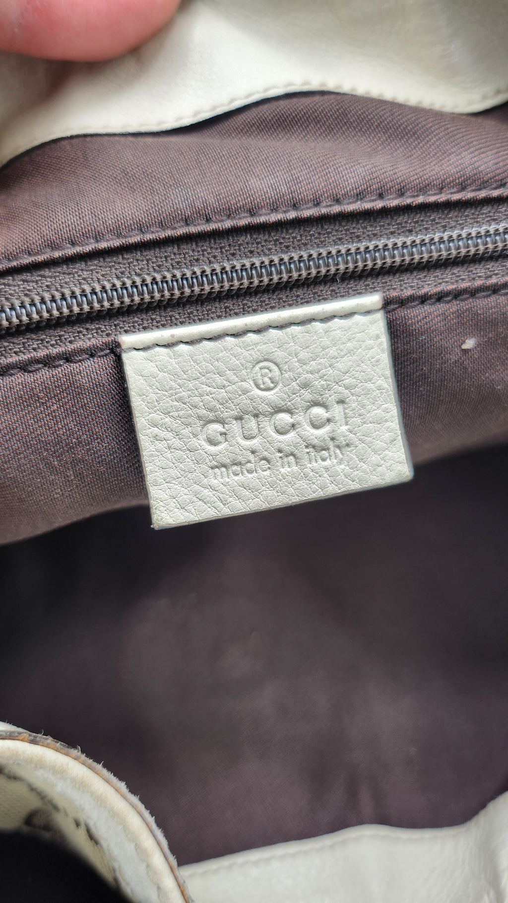 Gucci Canvas Hobo Bag