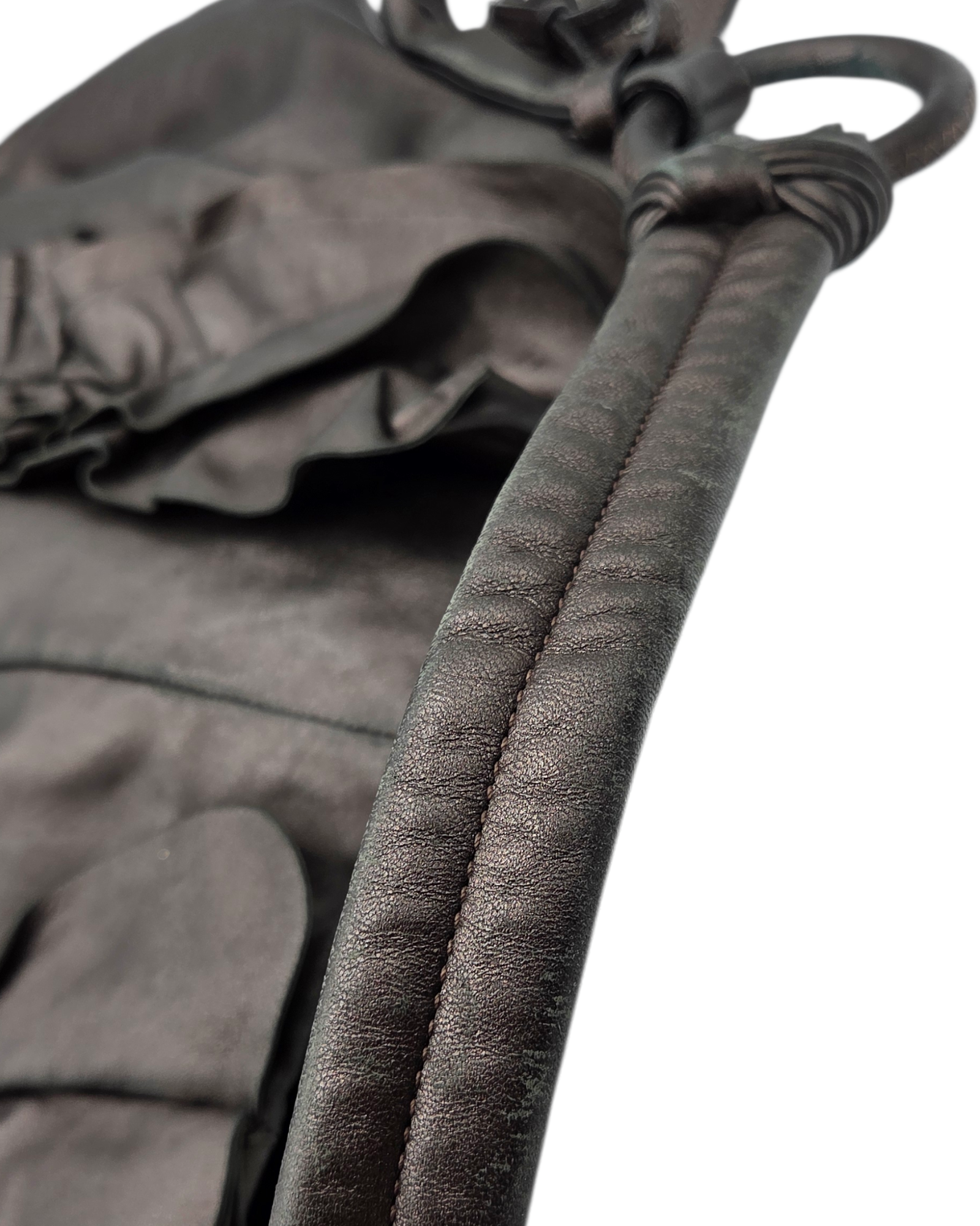 Prada Ruffle Shoulder Bag