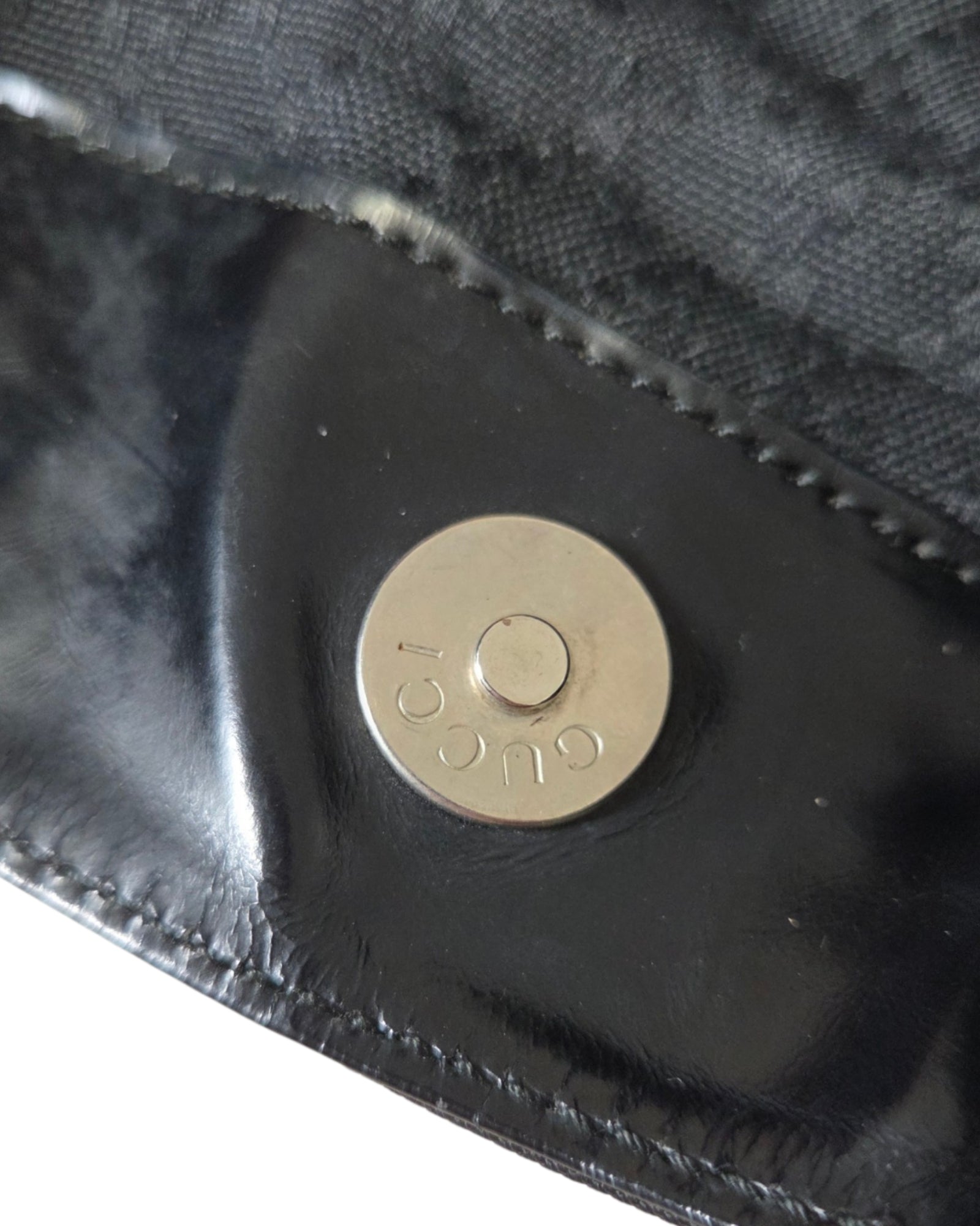 Gucci Bamboo Nylon Schwarz