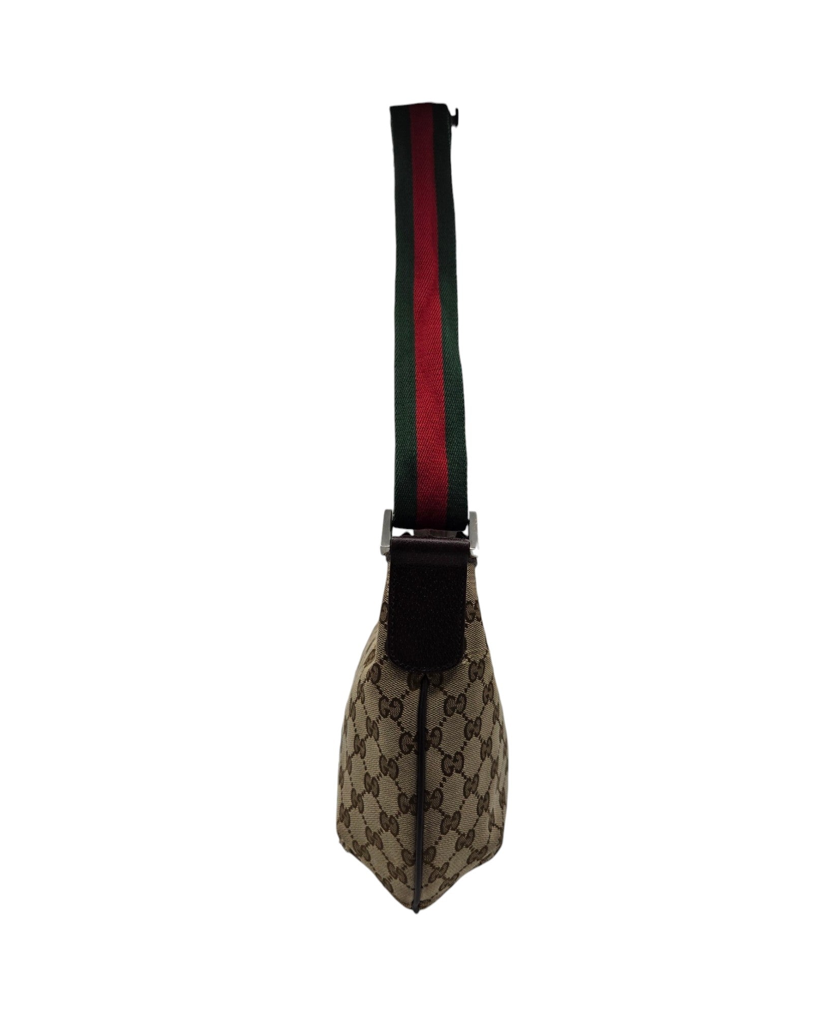 Gucci GG Canvas Hobo Bag Braun