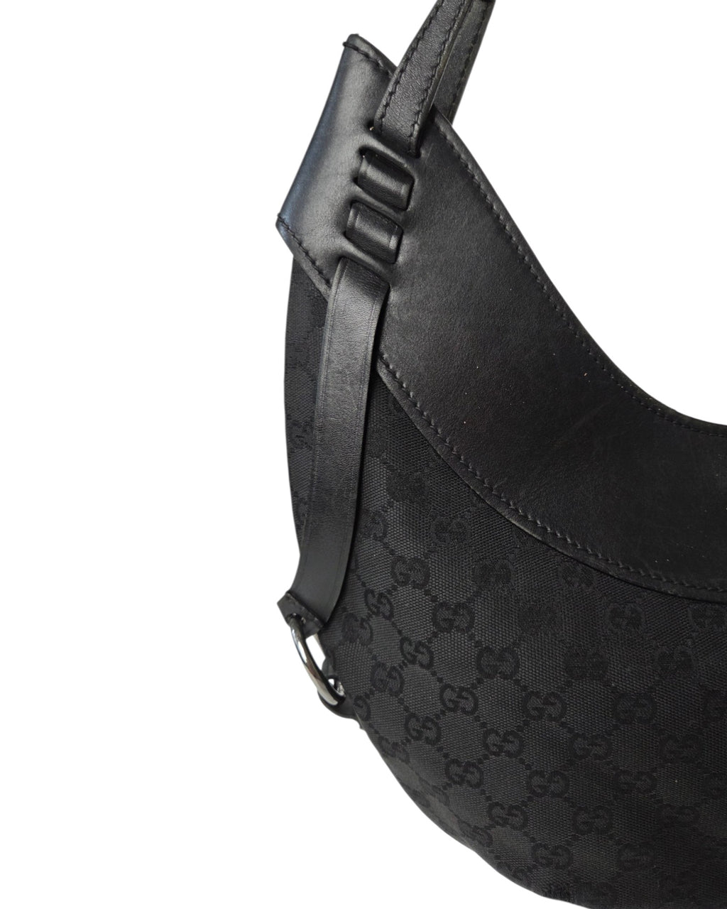 Gucci Halfmoon Bag Schwarz Monogram