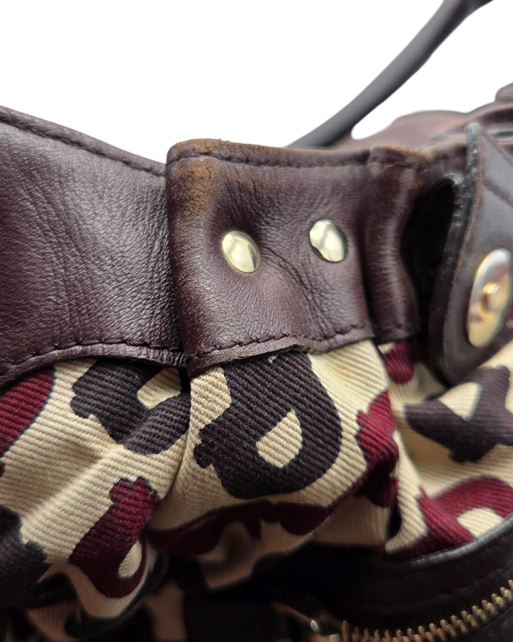Gucci Guccissima Pelham Hobo Bag Braun Leder