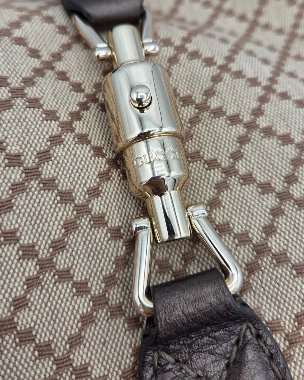 Gucci Canvas New Jackie Diamant Groß