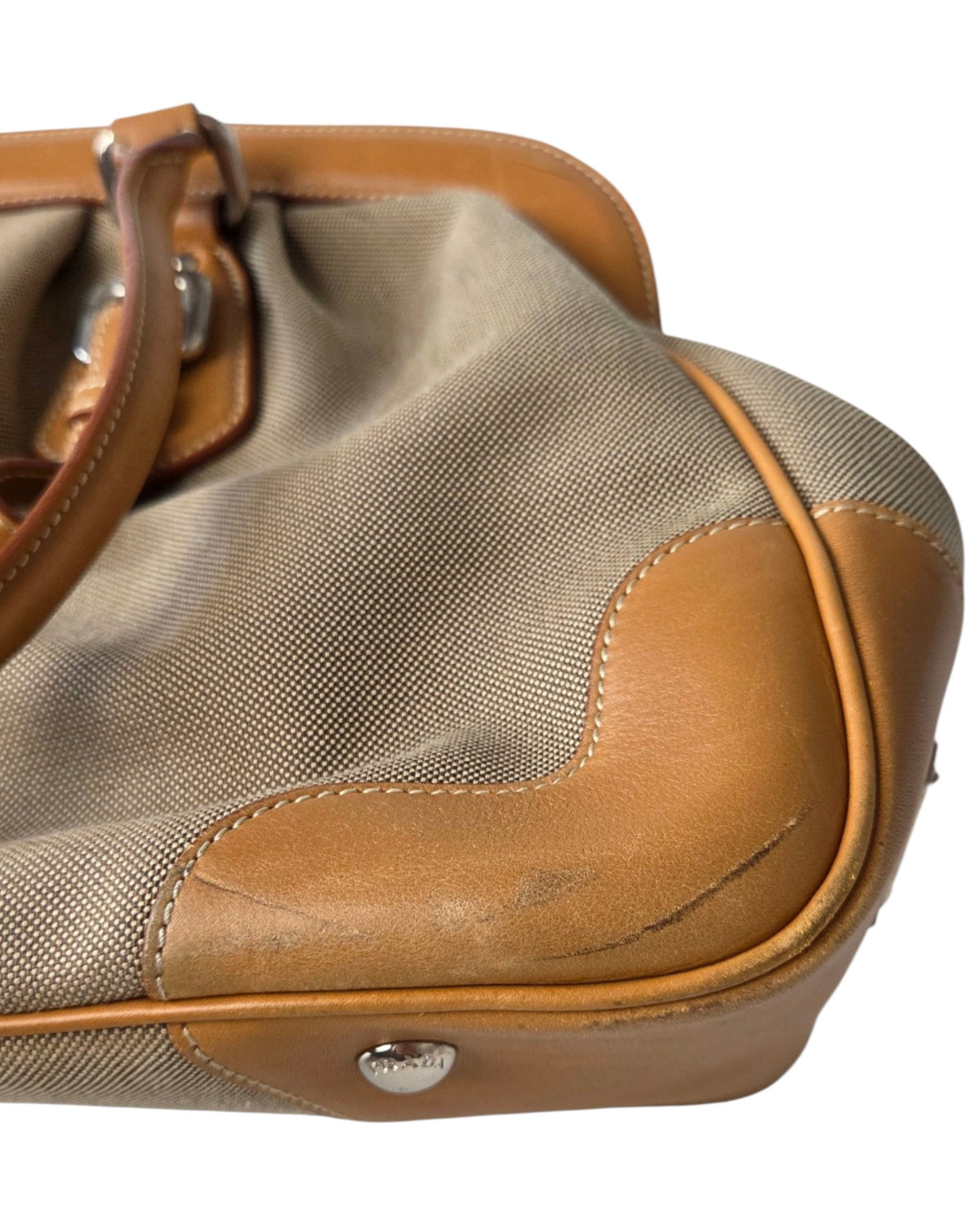 Prada Jacquard Doctor Bag