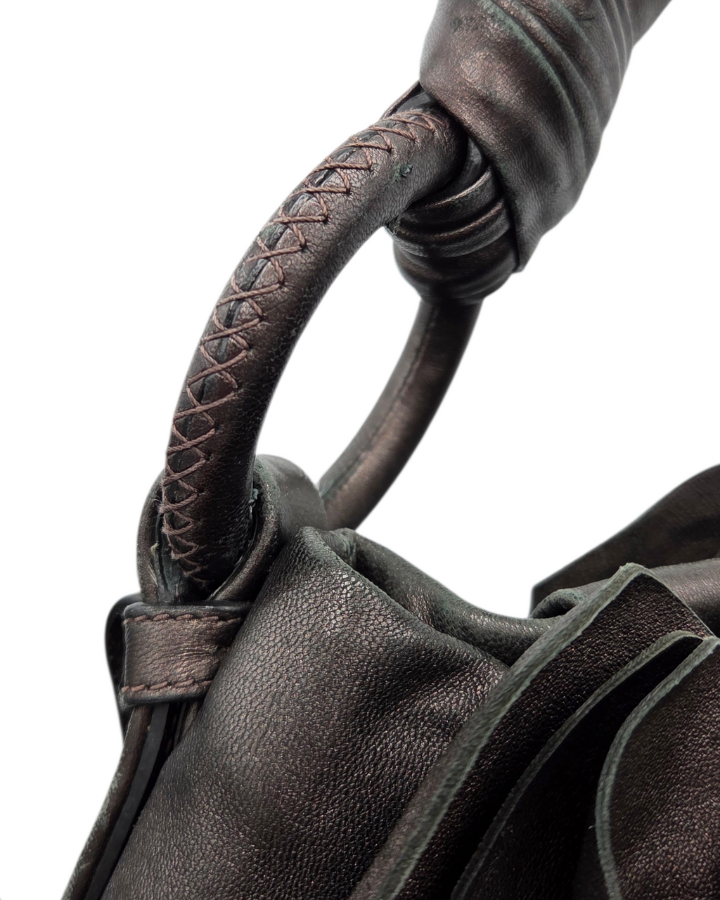 Prada Ruffle Shoulder Bag