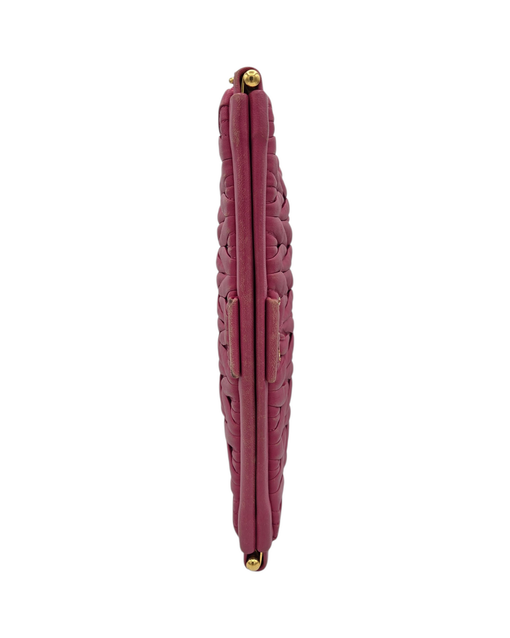 Miu Miu Matelasse Crossbody Tasche Fuchsia