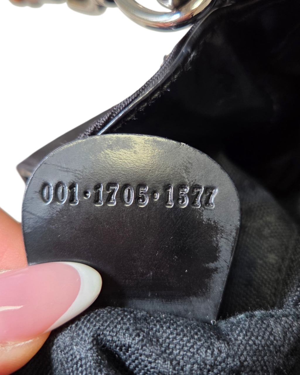 Gucci Bamboo Nylon Schwarz