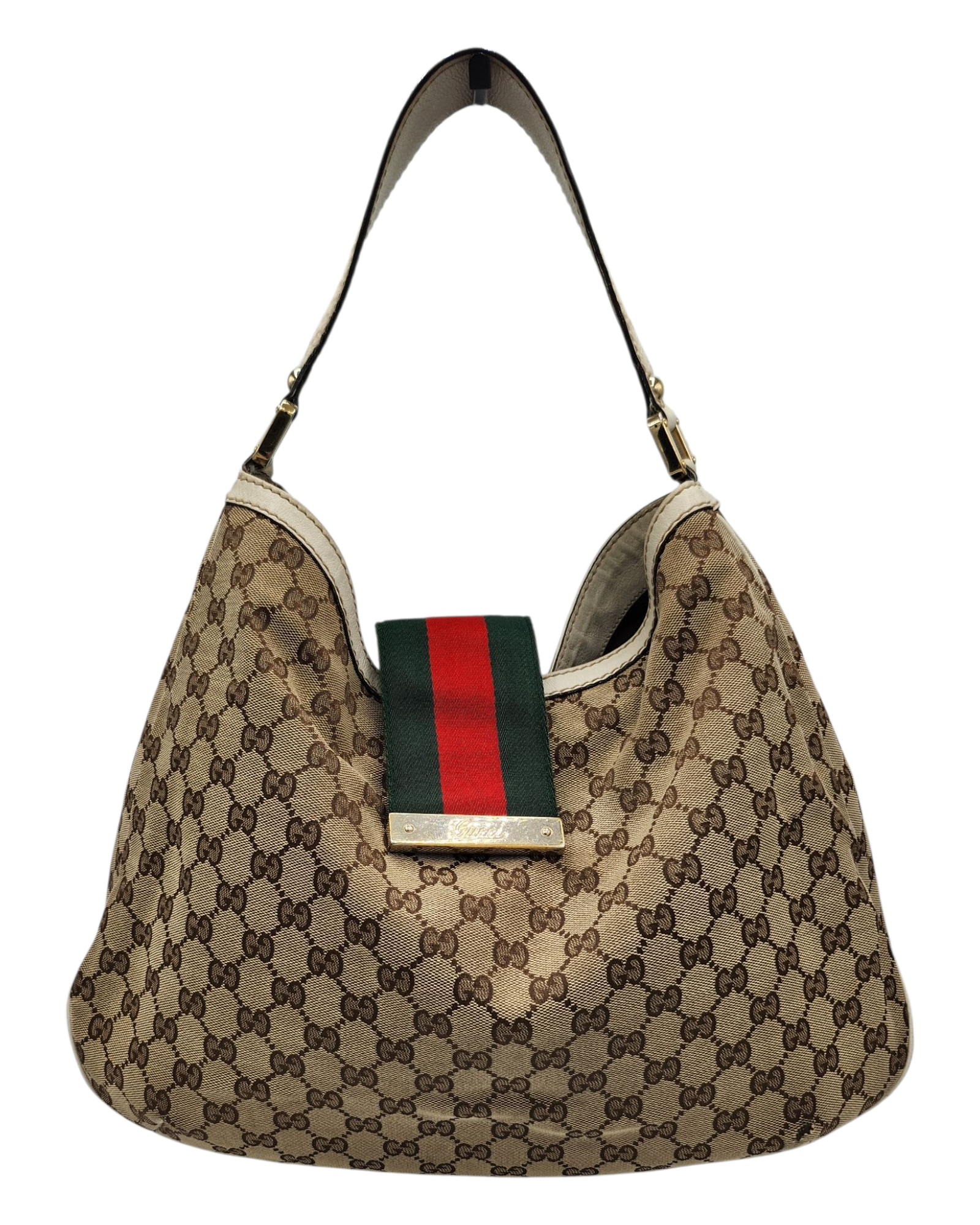 Gucci Canvas Hobo Bag
