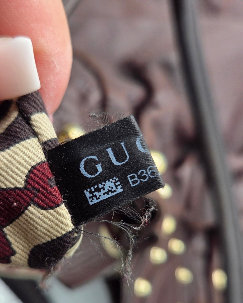 Gucci Guccissima Pelham Hobo Bag Braun Leder