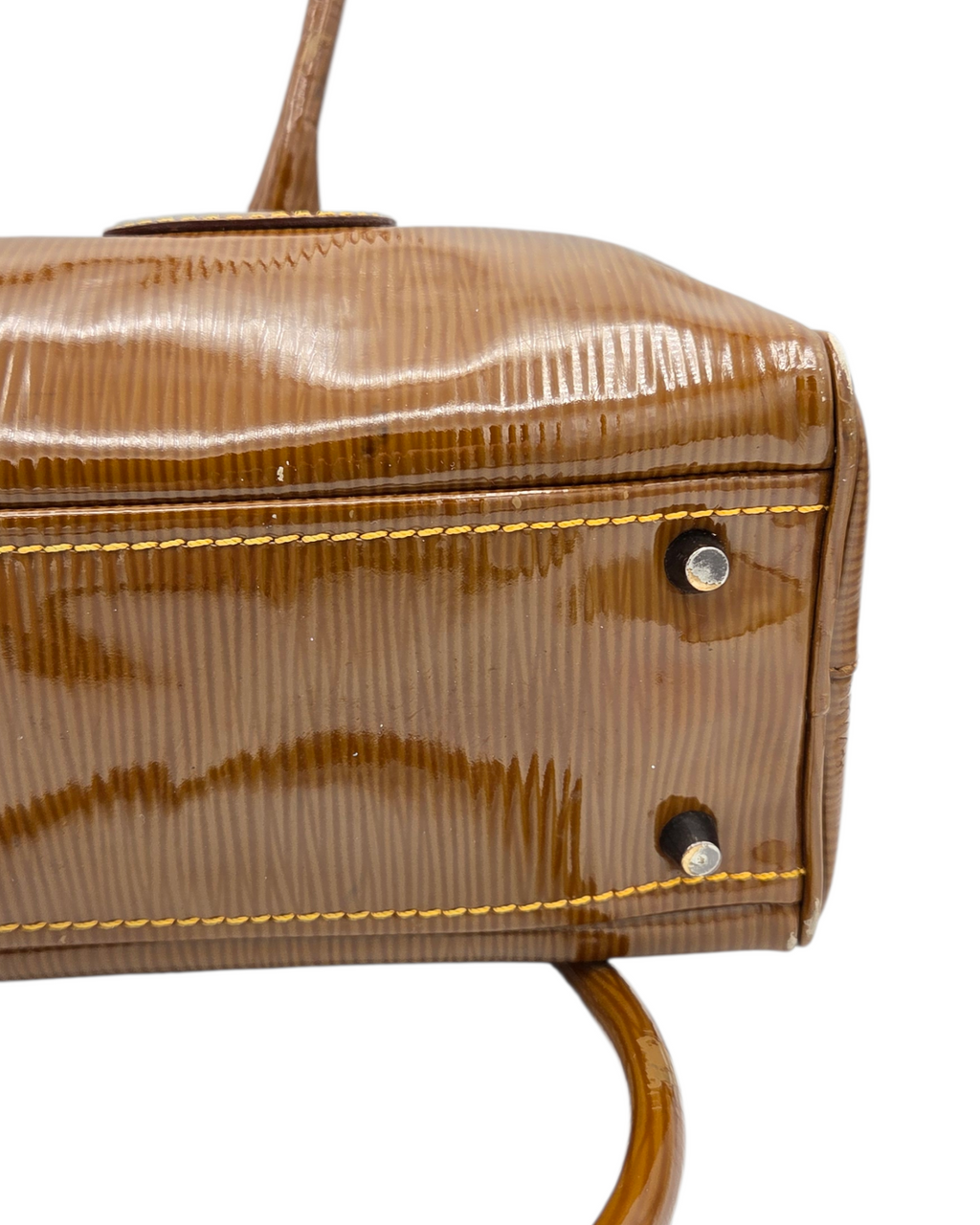 Prada Vernice Bauletto Shoulder Bag